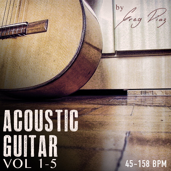 Product picture Greg Diaz Acoustic Guitar  Vols 1-5 - 60 off Sale